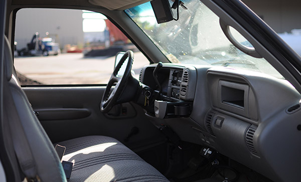 Fuel Truck Passenger Interior