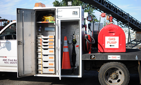 Fuel Truck Driver Side Utilities