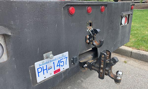 Fuel Truck Hitch